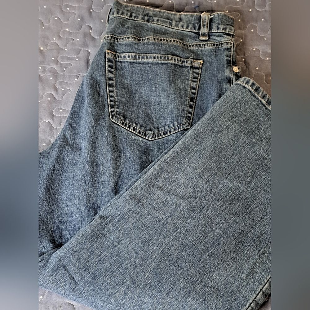 Lands' End cropped jeans size 10